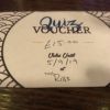 Quiz Night Ribs of Beef