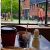 Grosvenor Fish Bar , Supper & drinks outside 