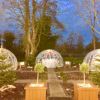Gibraltar Gardens , meal in outdoor Igloo Pods