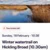 Winter Watertrail on Hickling Broard