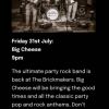 The Big Cheese - Live Music